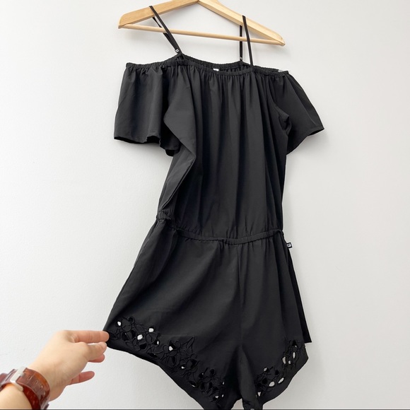 Fabletics Prue Cutout Romper Size S Black - Picture 9 of 17
